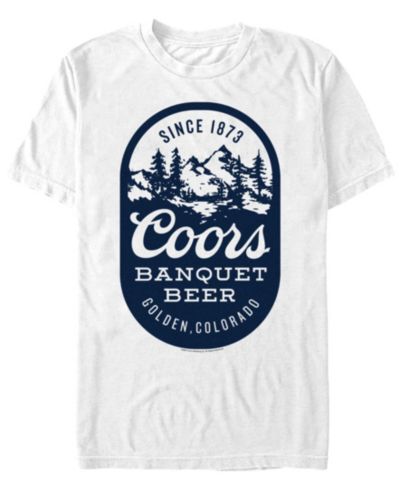 Coors Brewing Company Men's Coors Golden Short Sleeve T-Shirt