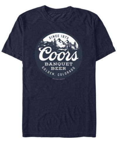 Мужская футболка Coors Brewing Company Coors Banquet Beer с коротким рукавом