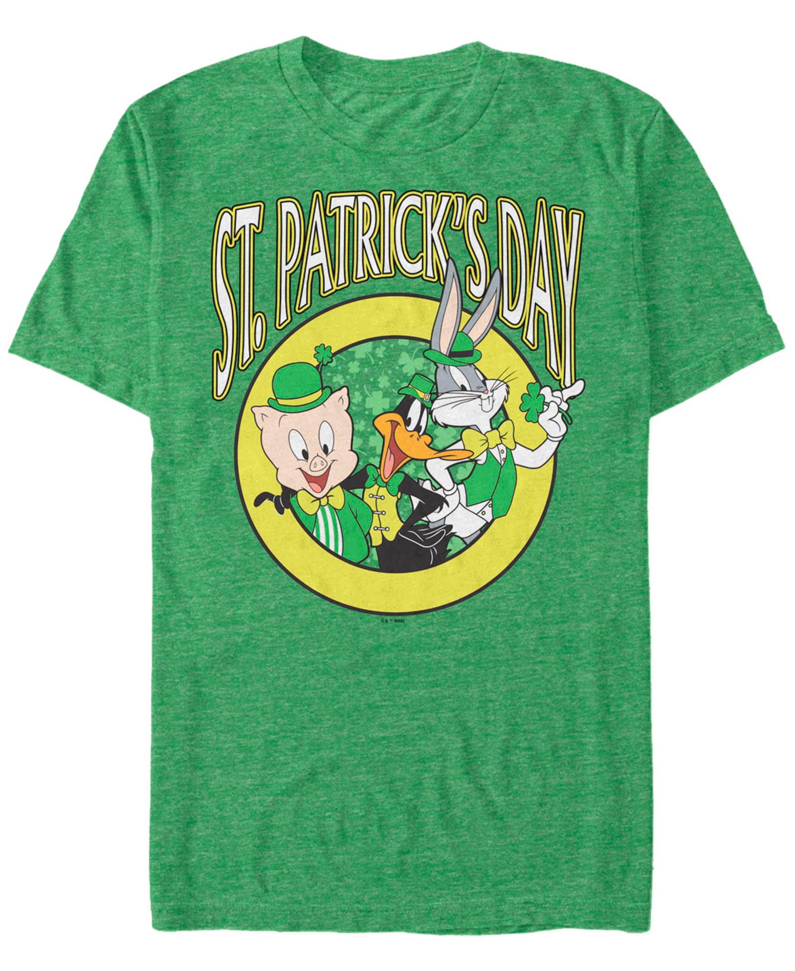 Мужская футболка Looney Tunes Looney Team St Pats Short Sleeve