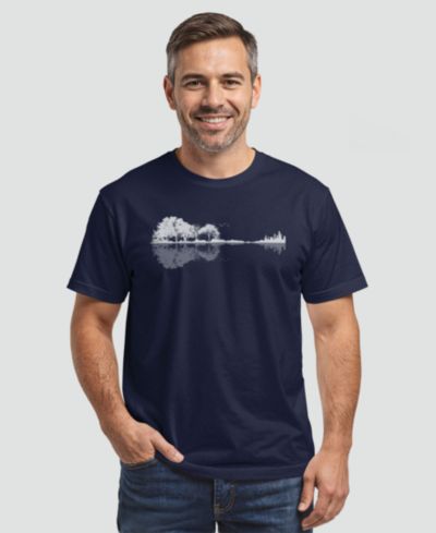 Design By Humans Men's Nature Guitar Short-Sleeve T-Shirt