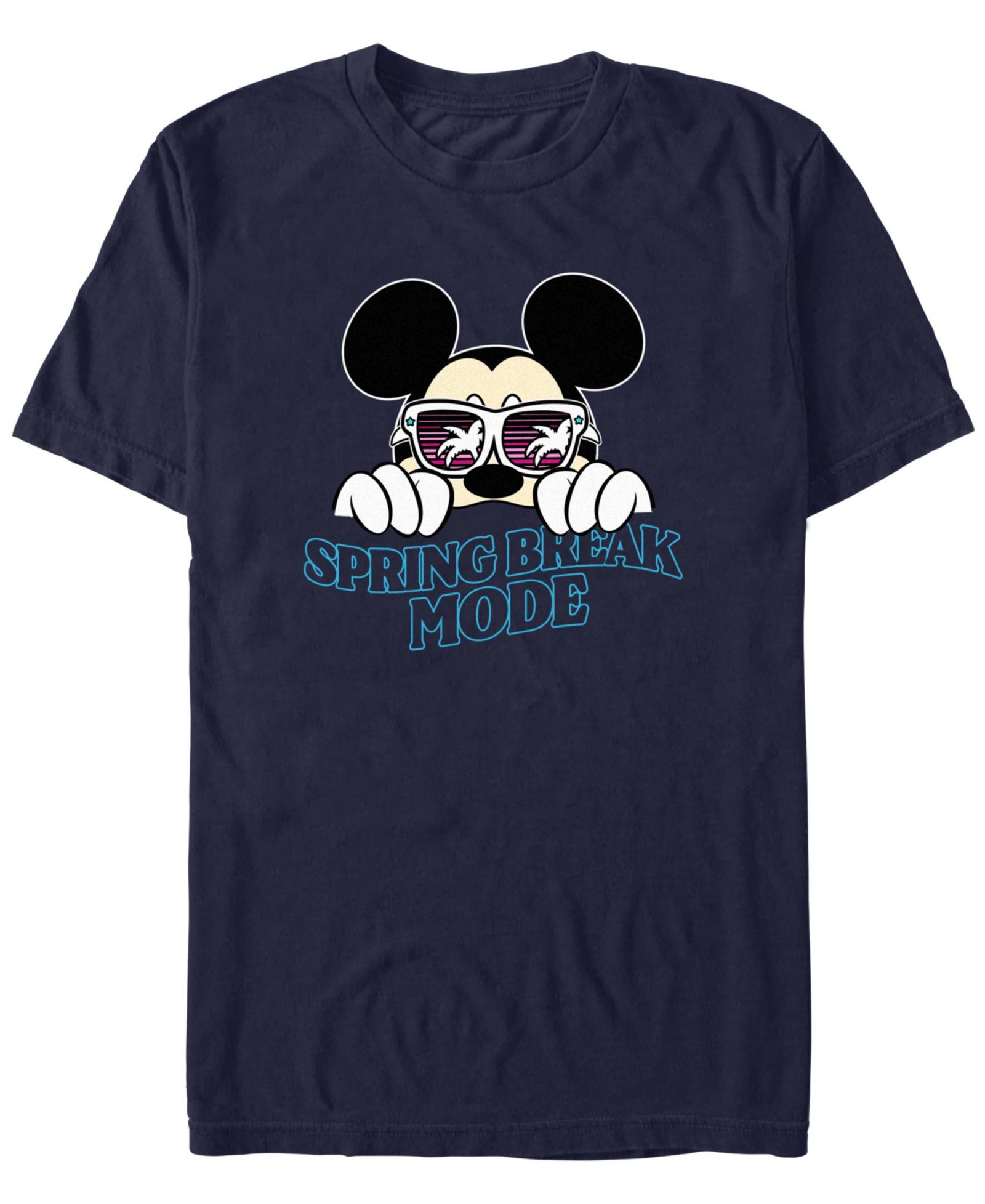 Mickey Classic Men's Spring Break Mickey Short Sleeve T-Shirt