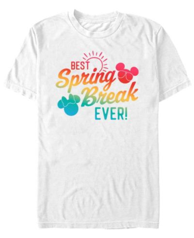 Мужская футболка Mickey Classic Best Spring Break Ever Short Sleeve