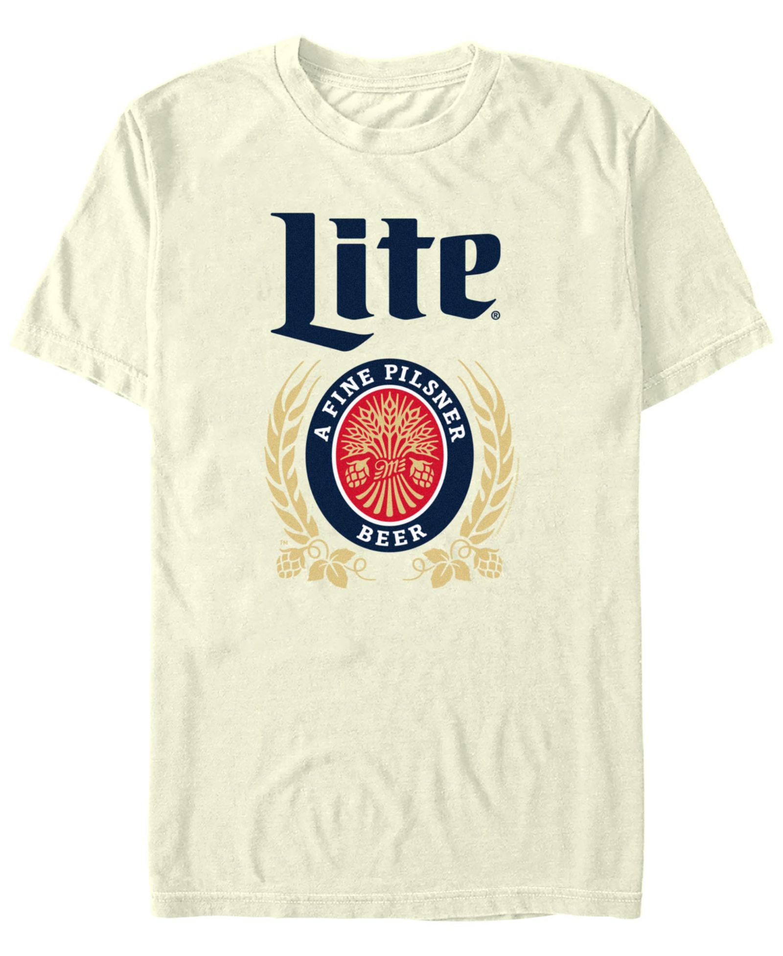 Miller Lite Men's Fine Lite Short Sleeve T-Shirt