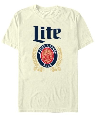 Miller Lite Men's Fine Lite Short Sleeve T-Shirt