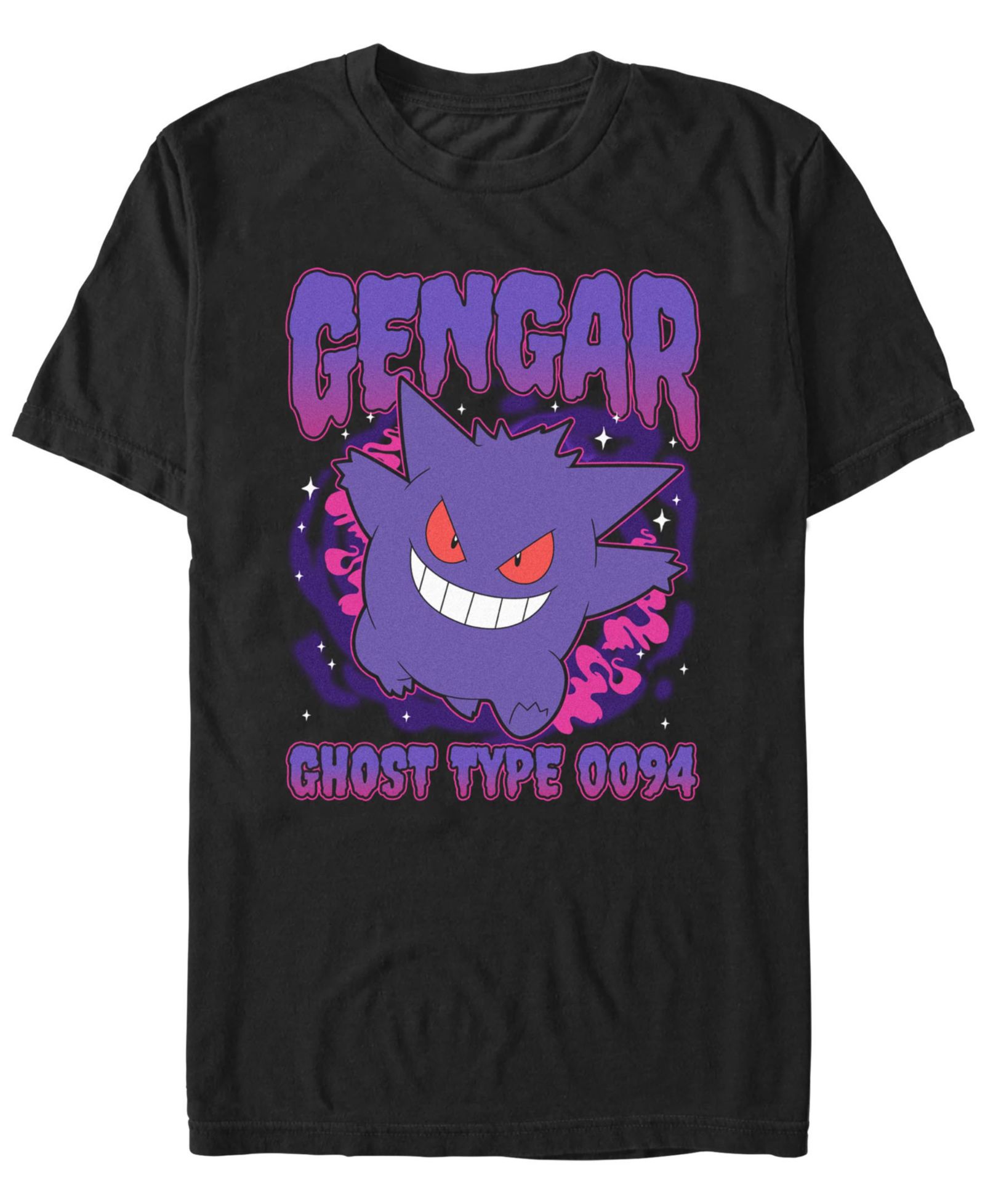 Pokémon Men's Gengar Shadow Pokémon Short Sleeve T-Shirt