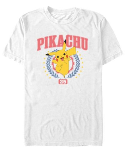Мужская футболка Pokémon Pikachu Collegiate Short Sleeve