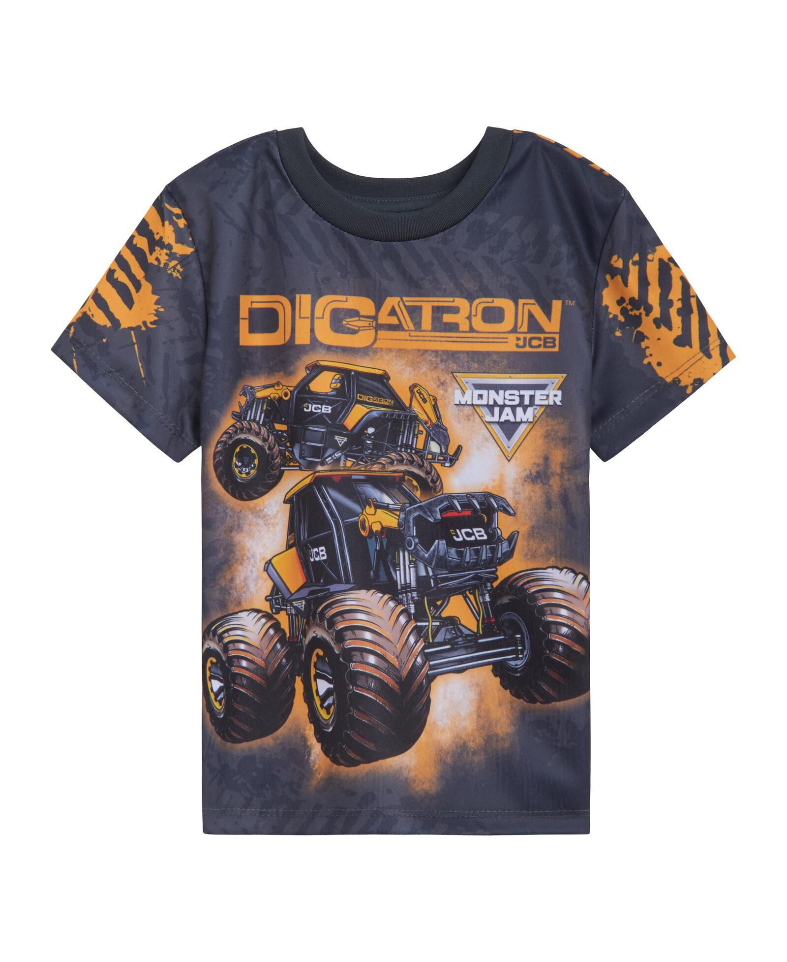 Детская футболка Monster Jam Boys Athletic Short Sleeve