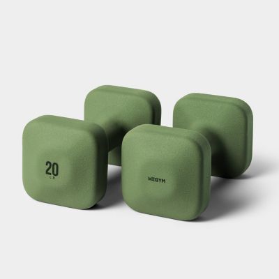 WeGym SafeGrip Dumbbells - 20 lbs