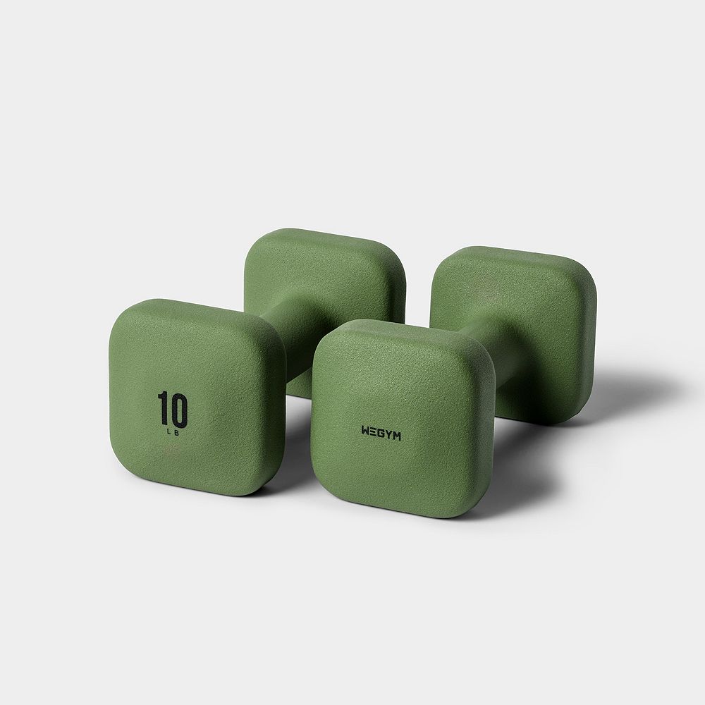 WeGym Гантели SafeGrip, 10 lbs