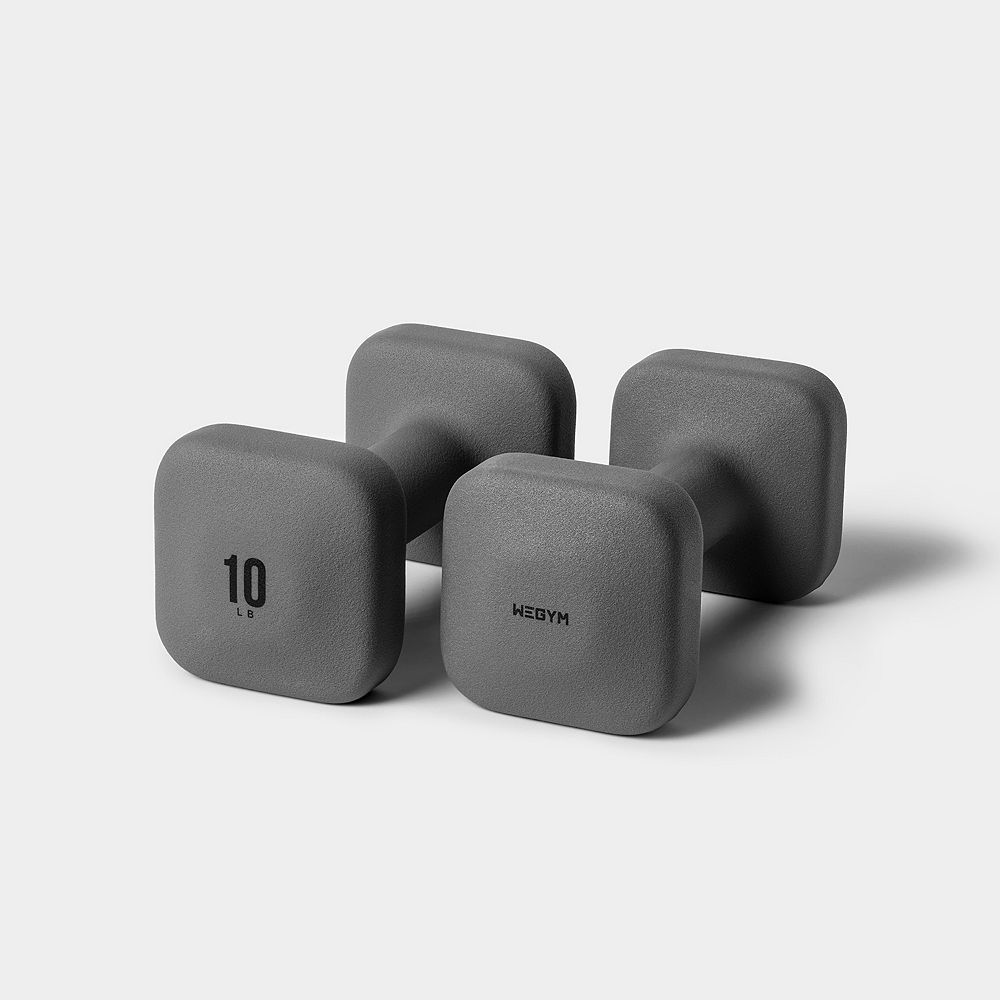 WeGym SafeGrip Dumbbells - 10 lbs