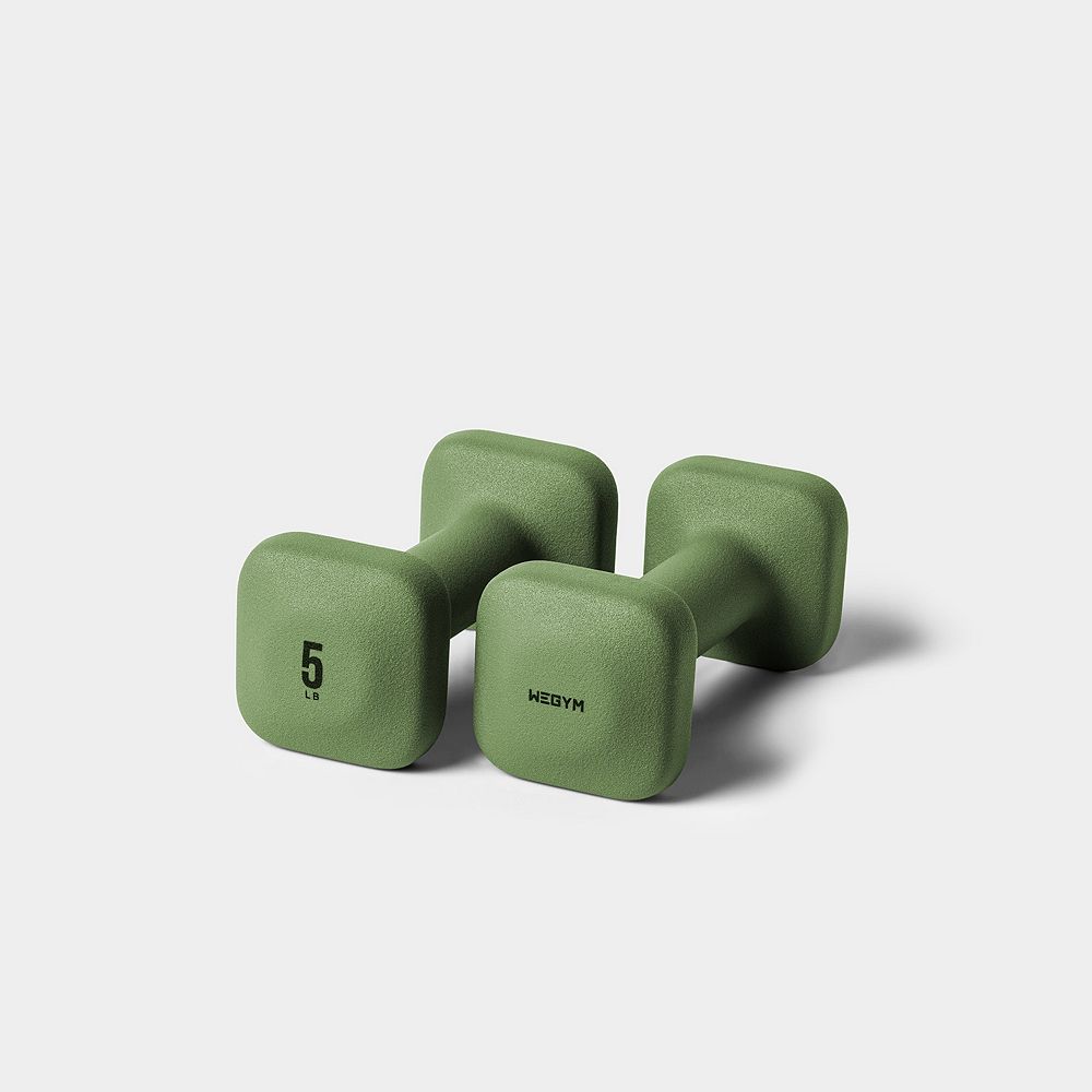 Гантели WeGym SafeGrip, 5 lbs