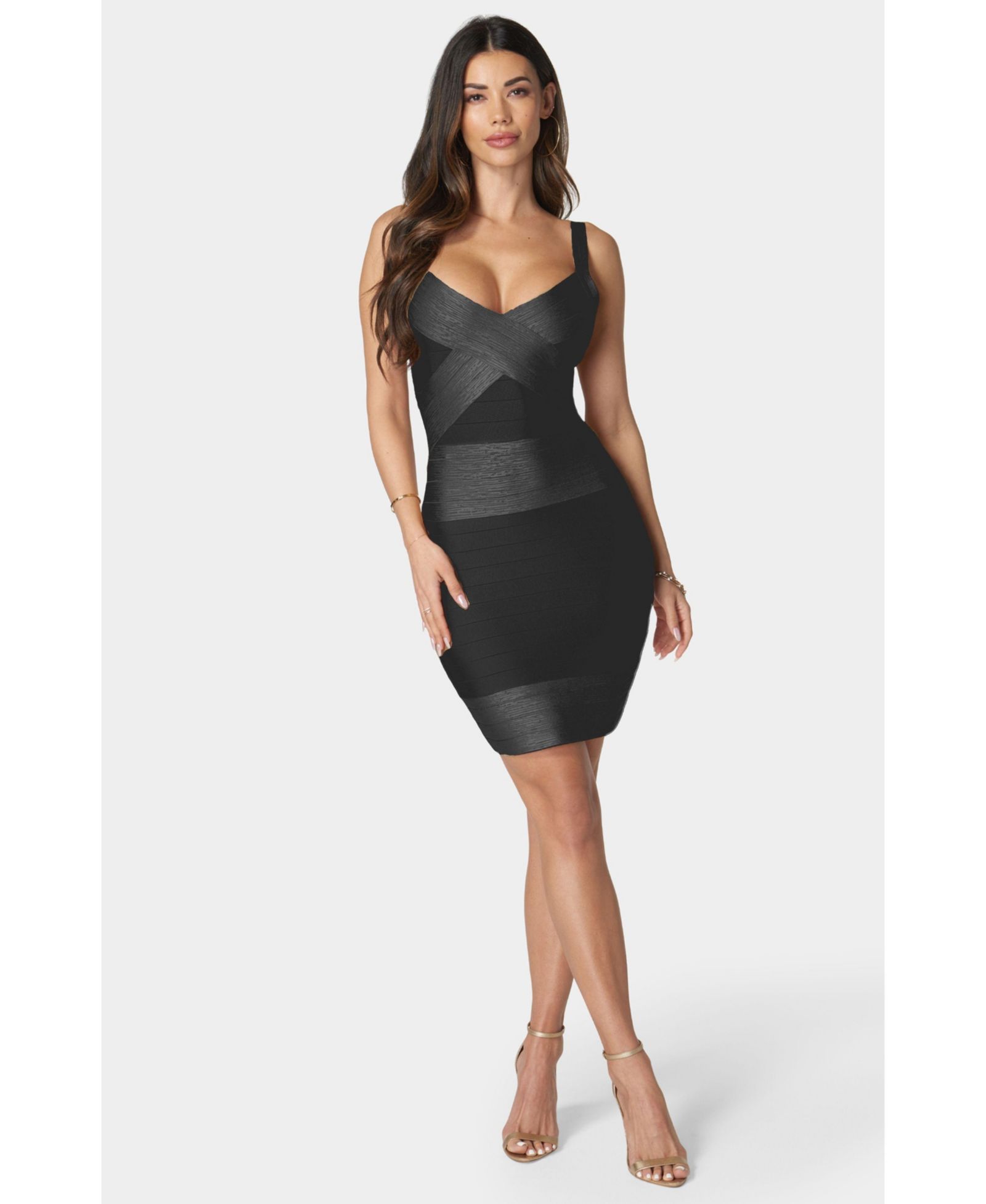 Женское платье Bebe Color Block Bandage