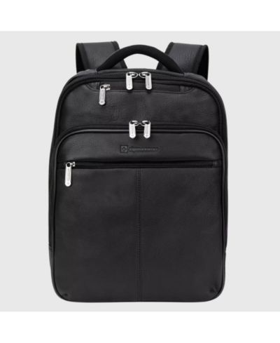 Кожаный дорожный рюкзак Alpine Swiss для ноутбука 13"