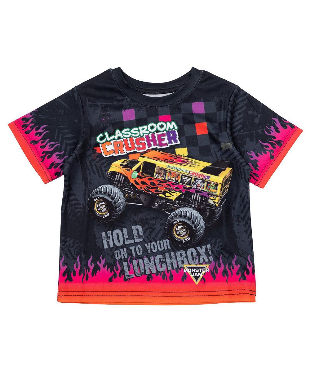 Marvel's Monster Trucks Toddler Boys' Athletic Short Sleeve T-Shirt