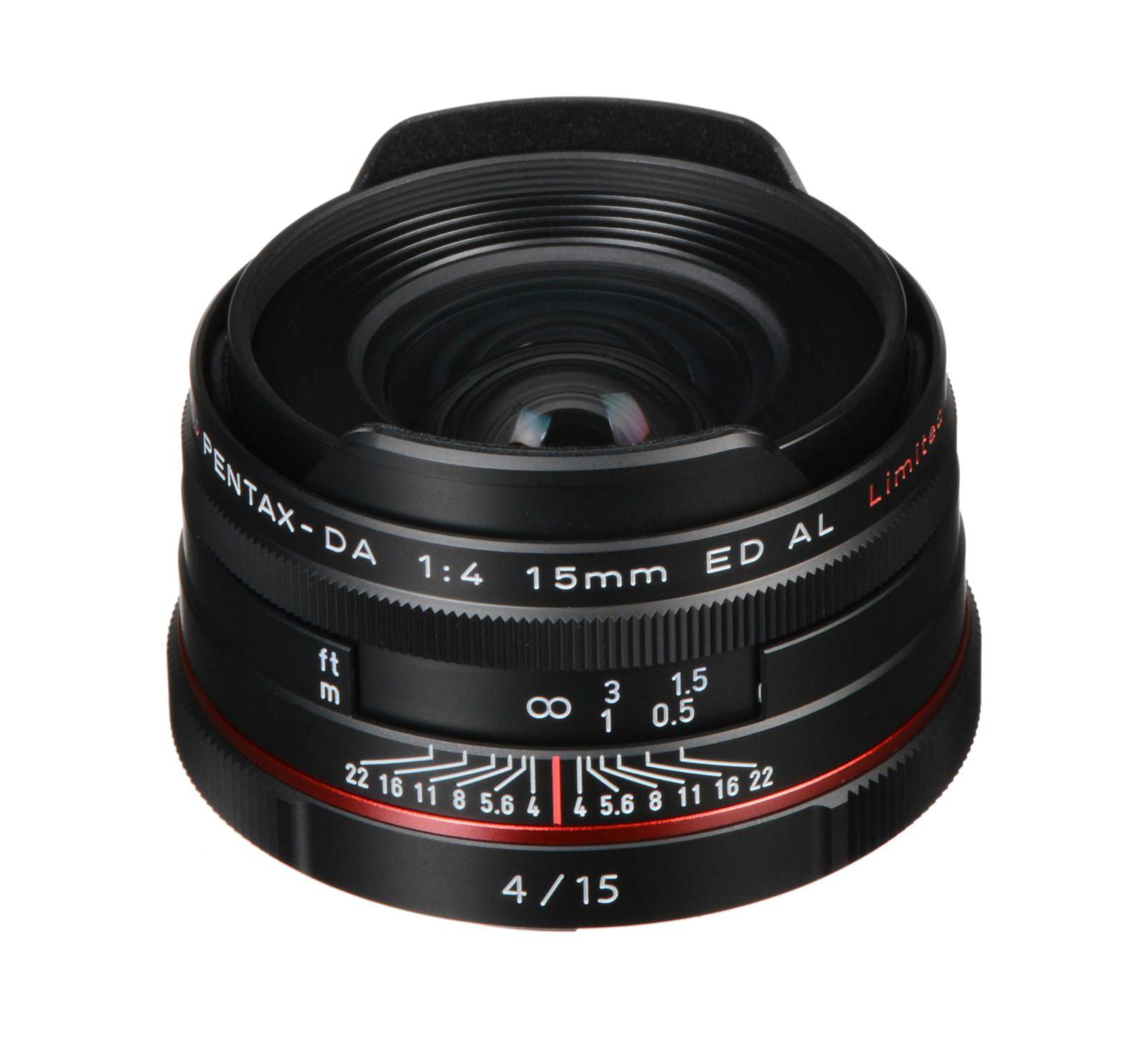 Pentax Smcp-da 15mm f/4 Ed Al Hd Wide-Angle Lens for Pentax K Mount