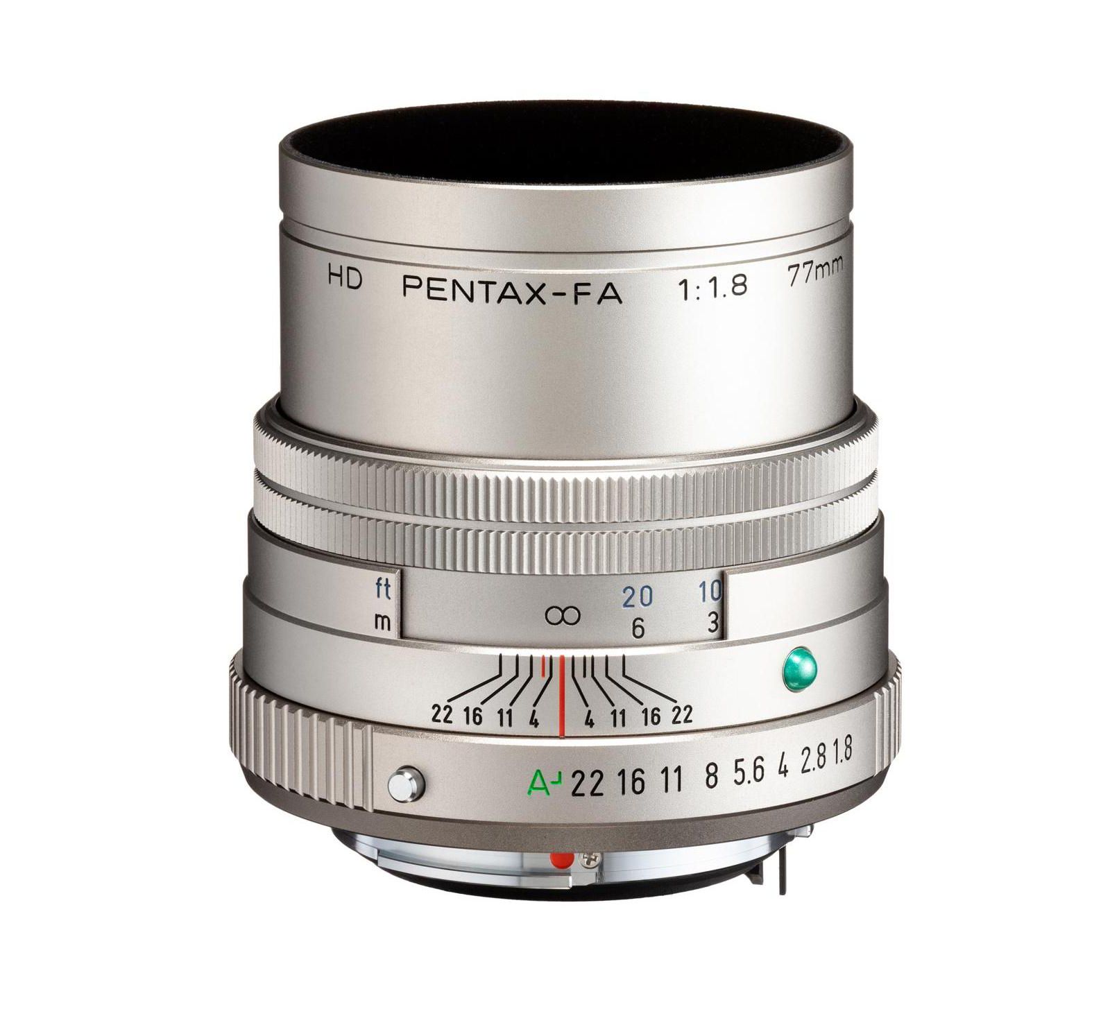 Pentax HD Pentax-FA 77mm f/1.8 Limited HD Coating Round Diaphragm Telephoto Prime Lens for K-Mount