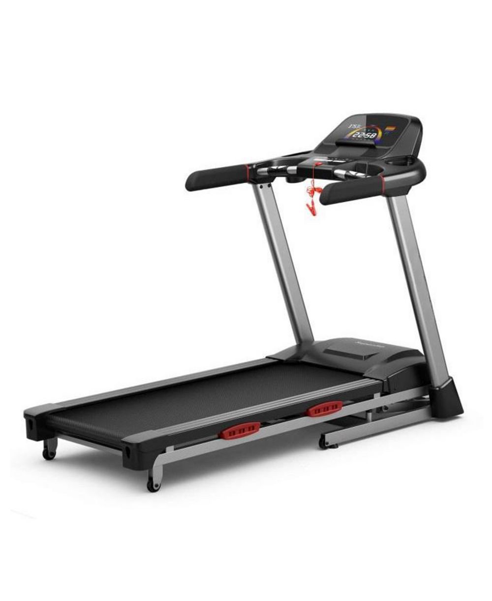 4.75 HP Folding Treadmill with Auto Incline and 20 Preset Programs