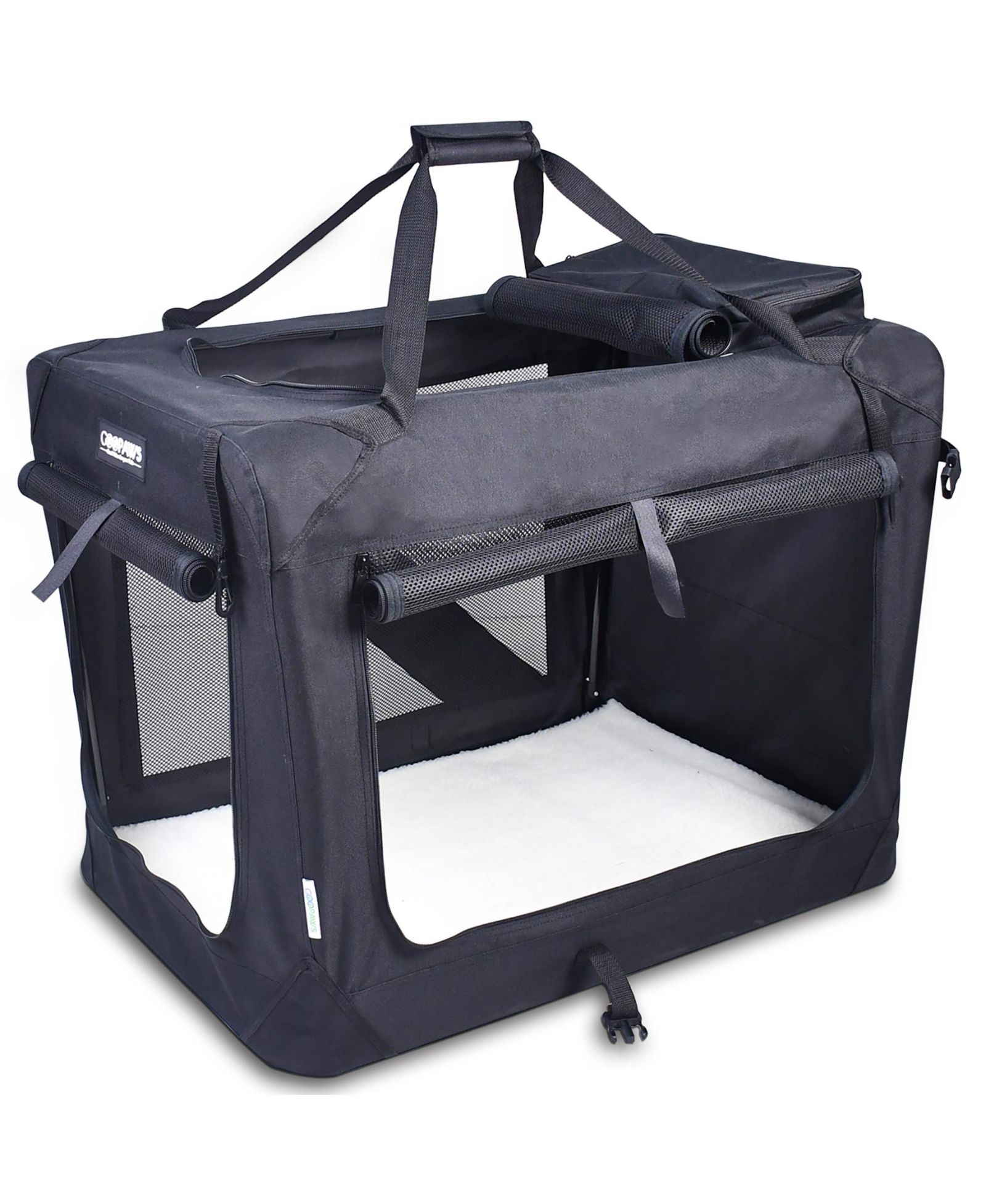Soft Pet Crate: 36" - Black