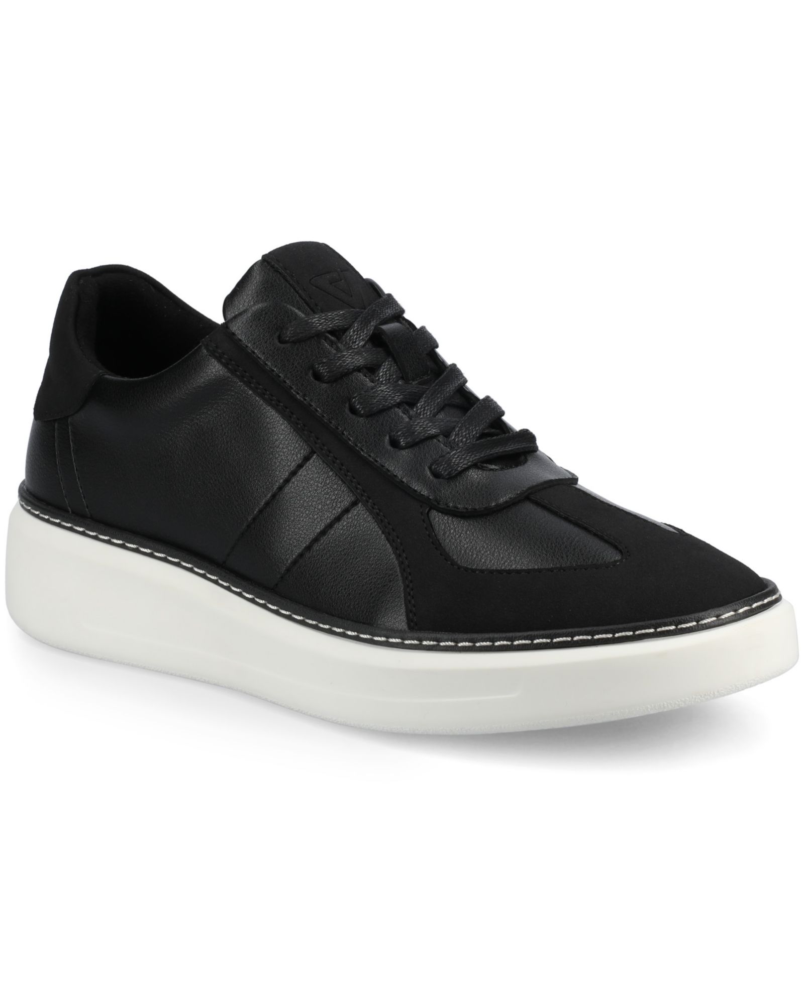 Vance Co. Men's Berlin Comfort Lace Up Low Top Flexible Court Sneakers