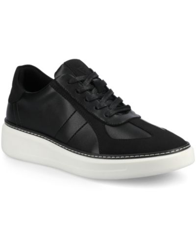 Vance Co. Men's Berlin Comfort Lace Up Low Top Flexible Court Sneakers