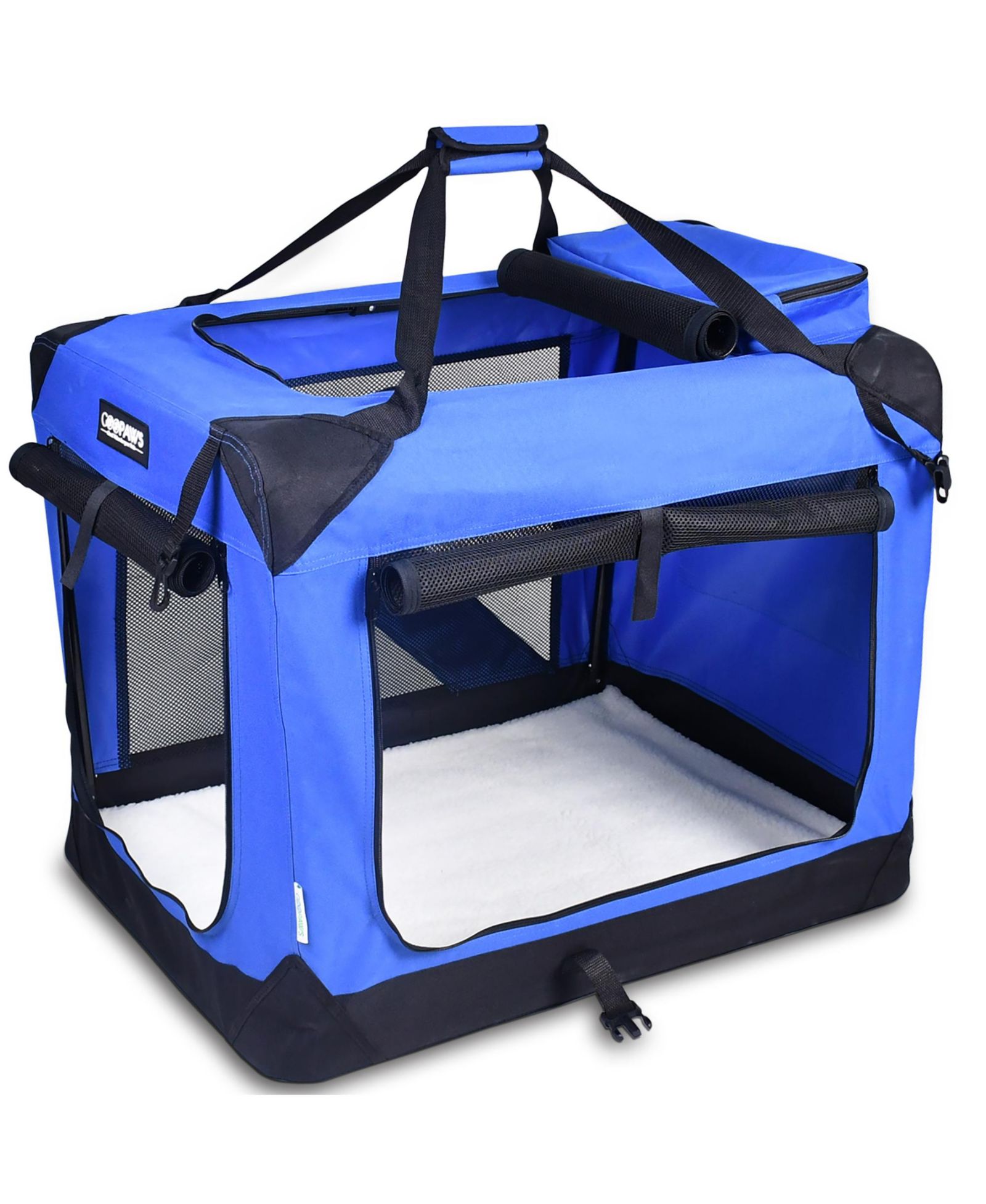 Soft Pet Crate: 30" - Blue