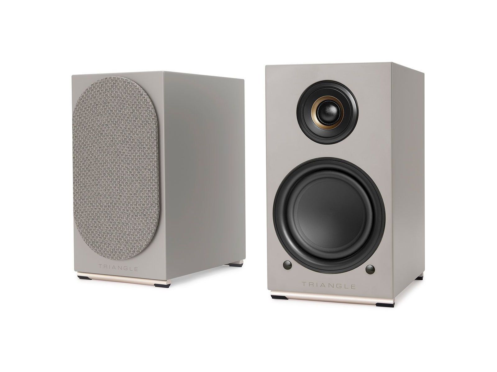 Полочные акустические системы Triangle AIO Twin Powered - Linen Grey