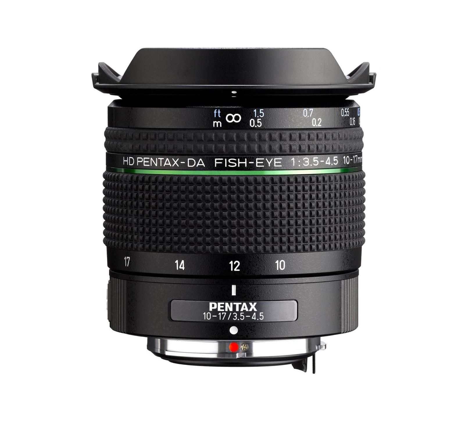 Pentax HD Pentax-DA Fisheye 10-17mm F3.5-4.5 ED Quick-Shift Focus Lens for Pentax K-Mount DSLR Cameras