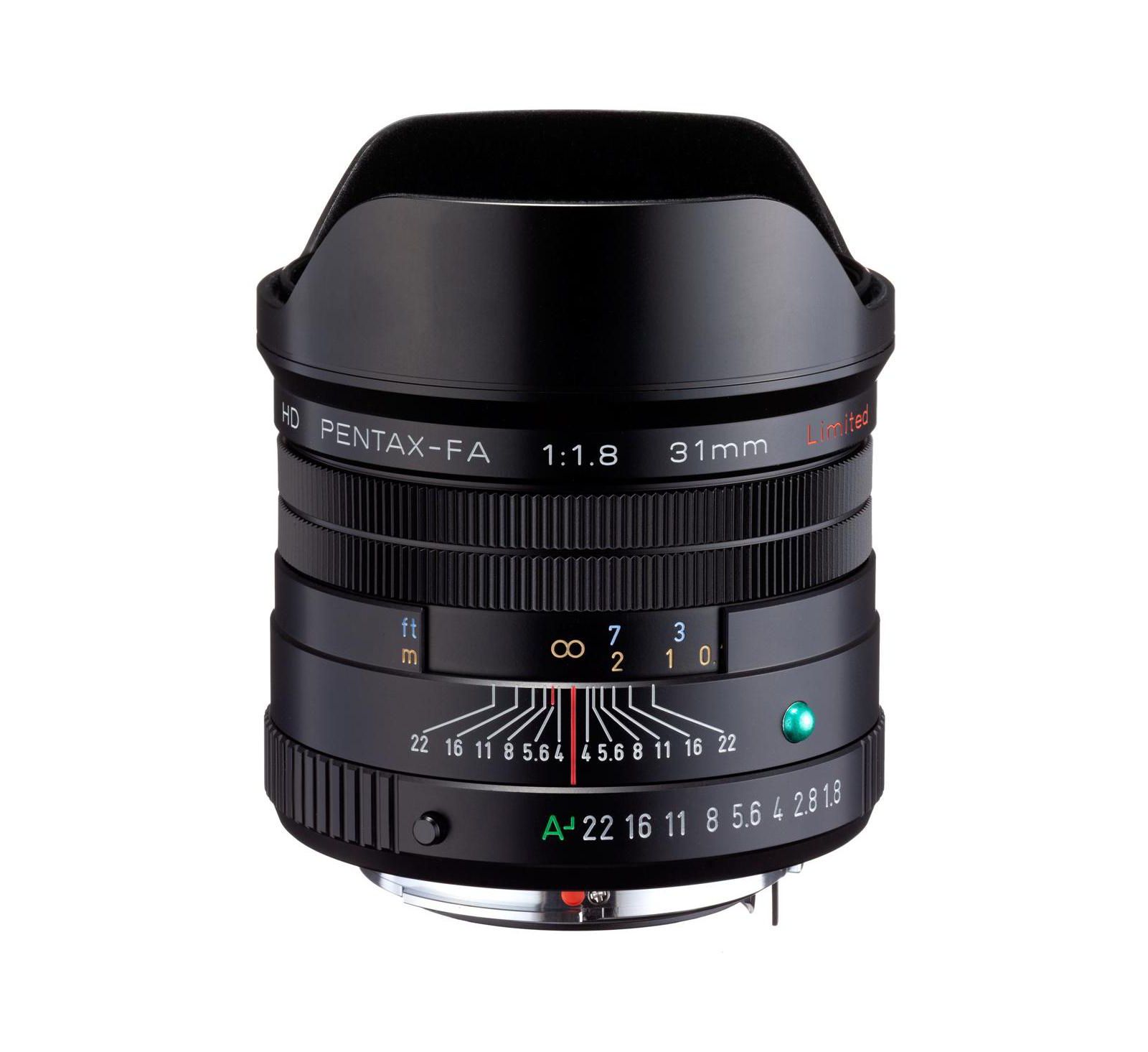 Объектив Pentax HD 31mmF1.8 Limited Black Limited Wide-Angle Prime Lens