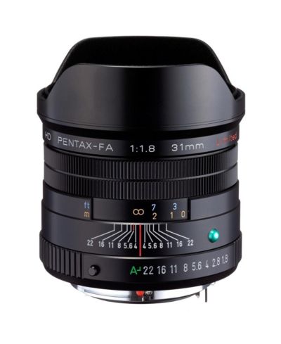 Pentax HD Pentax-FA 31mm f/1.8 Limited Smooth Autofocus Wide-Angle Prime Lens for Pentax Cameras