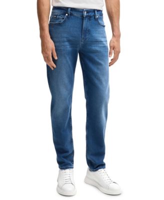Мужские джинсы BOSS by Hugo Boss Soft-Touch Denim Regular-Fit
