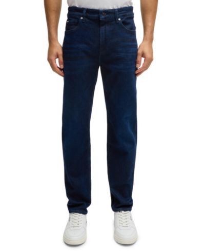 BOSS by Hugo Boss Мужские джинсы Regular-Fit, темно-синий деним