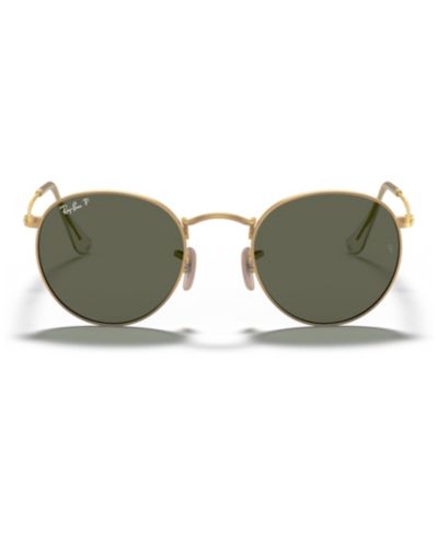 Солнцезащитные очки Ray-Ban Polarized, RB3447 ROUND METAL