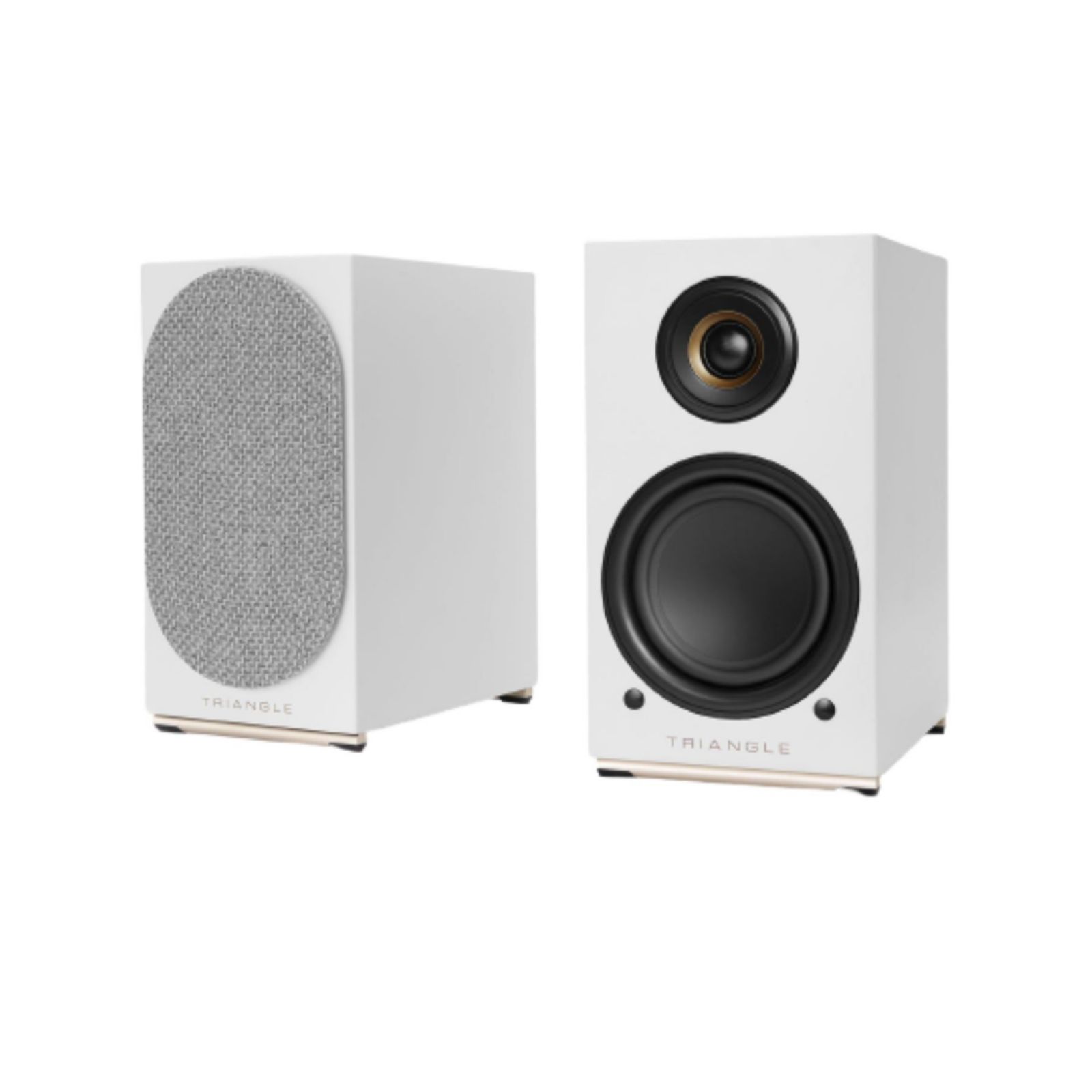 Triangle AIO Twin Powered Wireless Bluetooth Bookshelf Speakers Pair