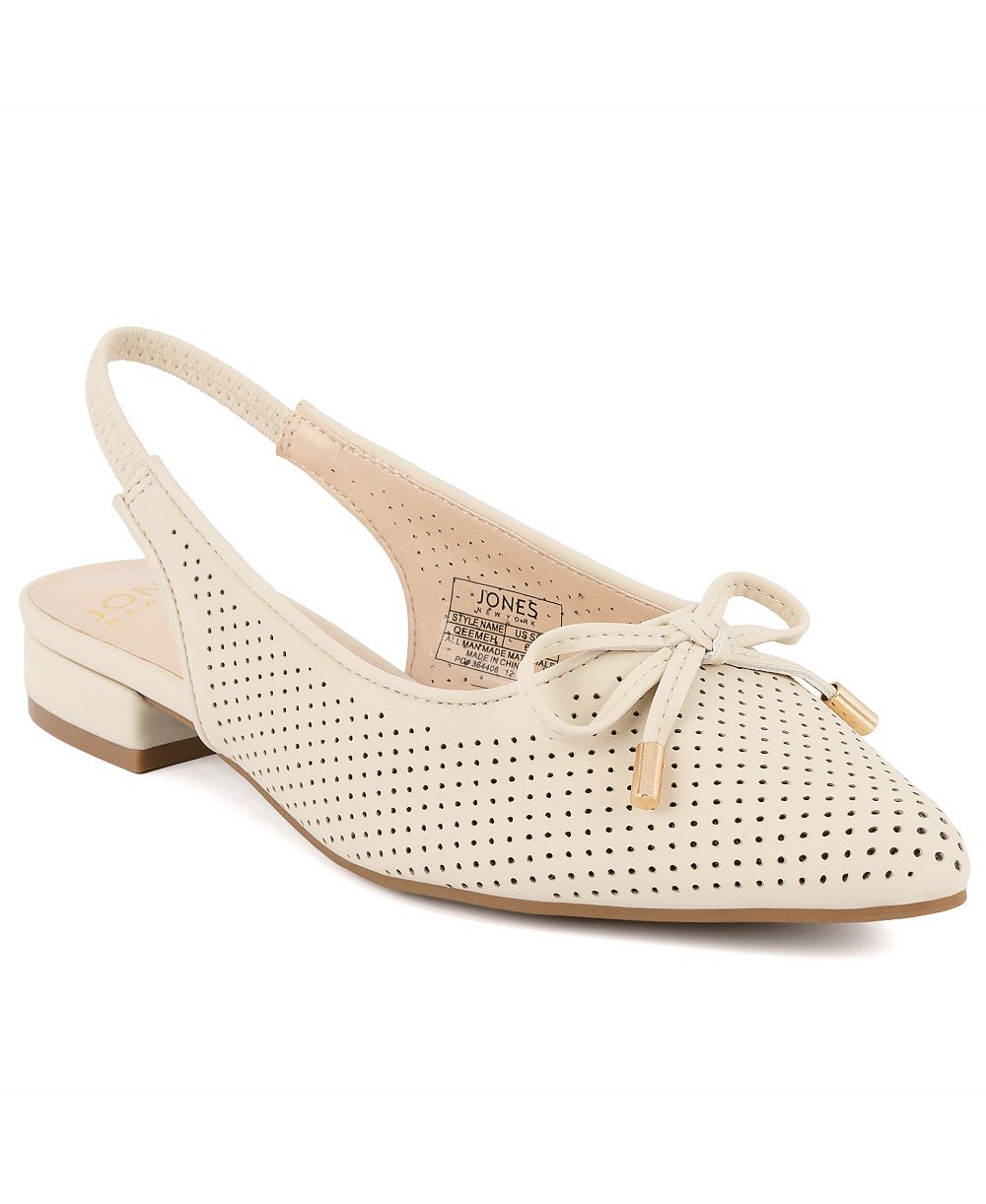 Женские перфорированные балетки Jones New York Qeemeh Slingback