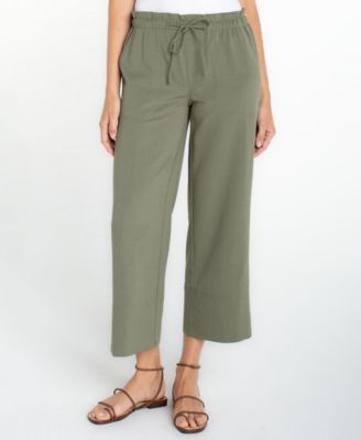 Женские брюки Liverpool Los Angeles Women's Pull-on Wide-Leg Crop