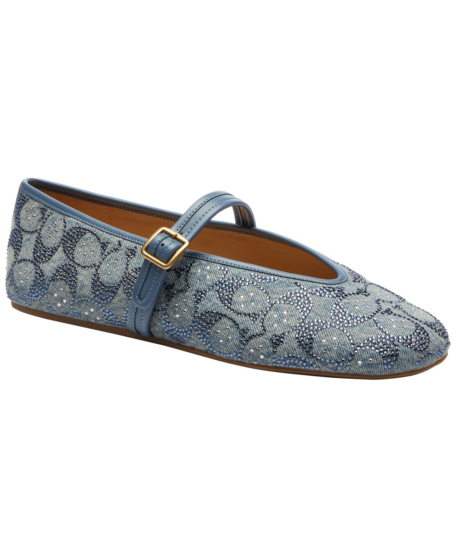 Женские туфли COACH Women's Sculpted C Soft Mary Jane Flats