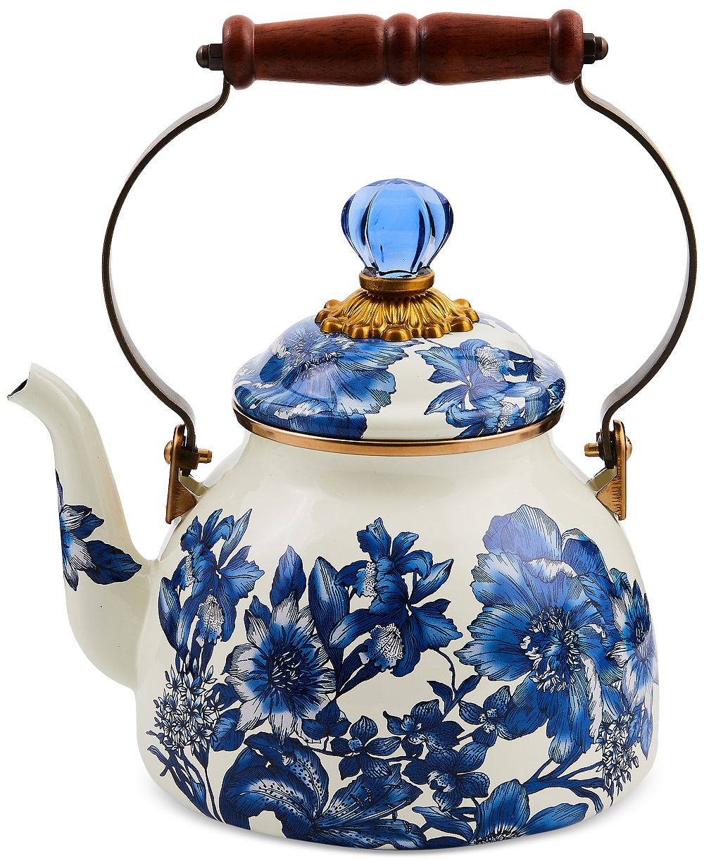 MacKenzie-Childs чайник Royal English Garden 2-Qt.