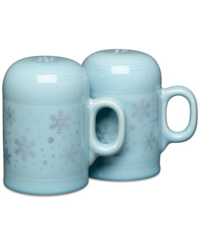 Солонница и перечница Fiesta Sky Snowflakes Rangetop Large