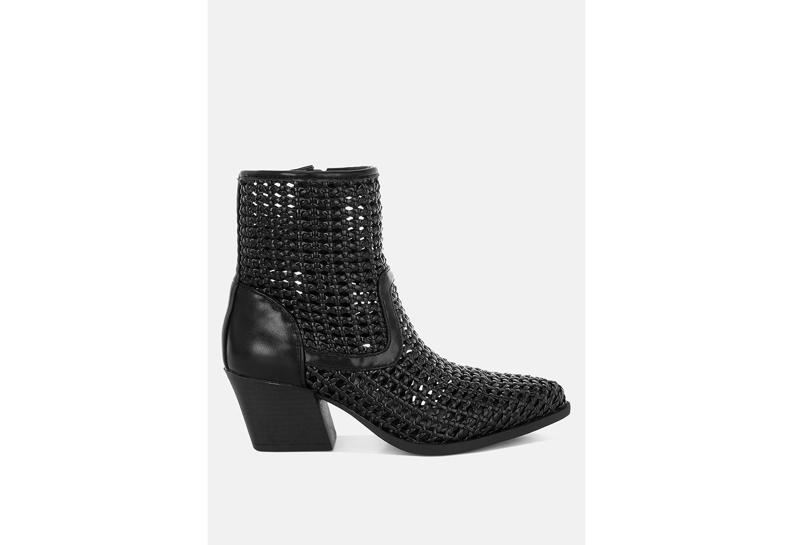 Женские ботинки Rag & Co Womms Artisole Woven Pleather Block