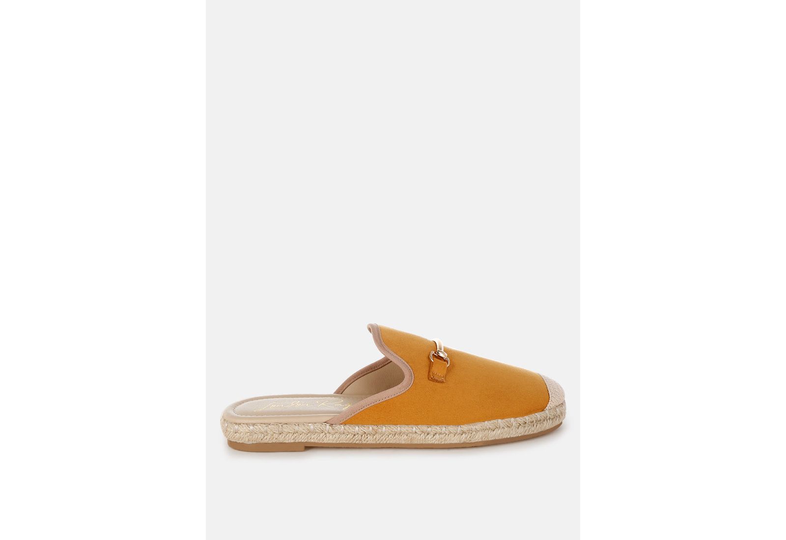 London Rag Womens Nazaya Horsebit Detail Espadrilles Mules