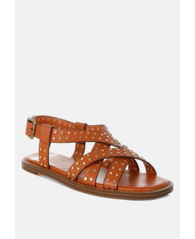 Сандалии гладиаторы Anemone Studded Flat