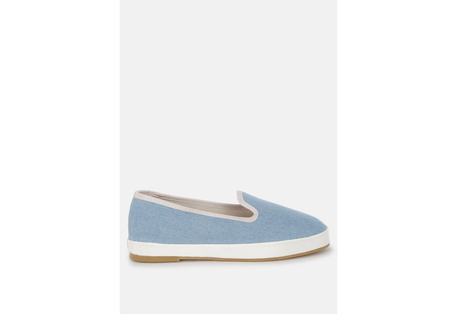 London Rag Womens Palin Denim Slip On Loafers