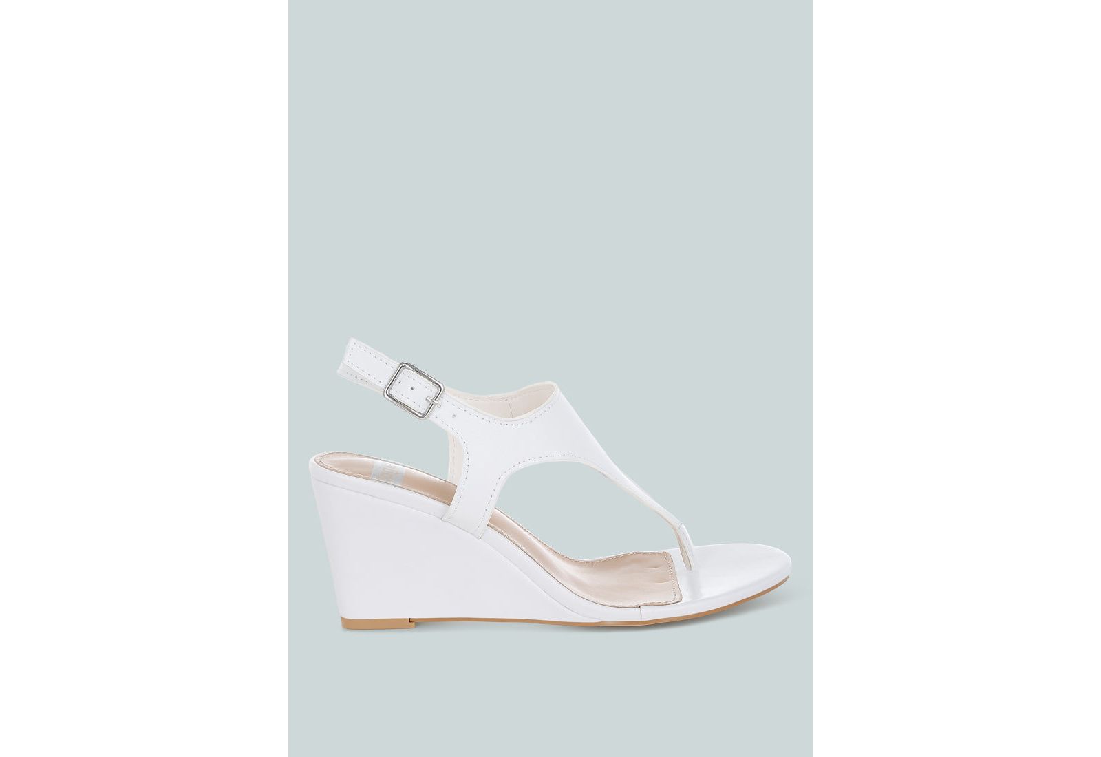 Rag and Co Женские сандалии на платформе с каблуком Wedge Heel из натуральной кожи Wami