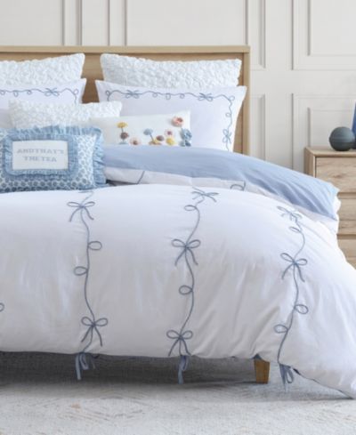Peri Home комплект из 3 пододеяльников Sasha Bows, Full/Queen
