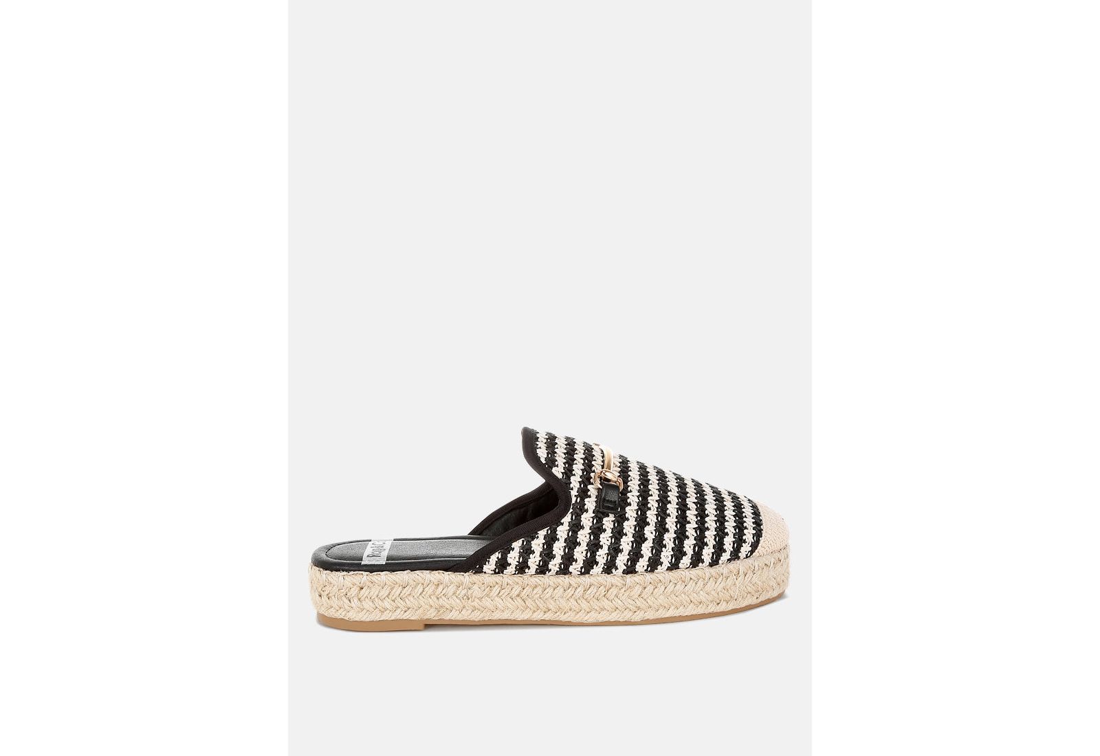 Rag and Co мюли женские Rag & Co Himari Raffia Slip-On