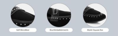 London Rag Женские лоферы Lumina Penny Strap Studded