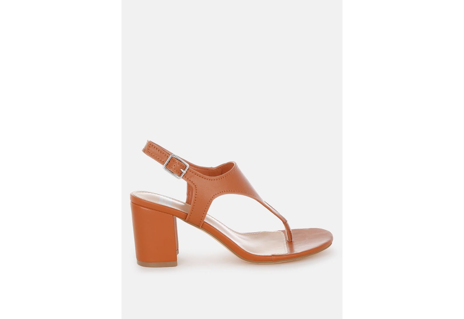 Rag & Co Women's Ann Real Leather Thong Toe Sandals