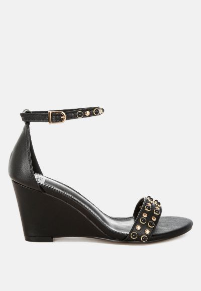 Сандалии Rag and Co Womens Nidara Studs Embellished Genuine Leather