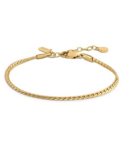 Браслет Vincero Women's Serpentine Chain из стали с напылением 14K Gold-Plated