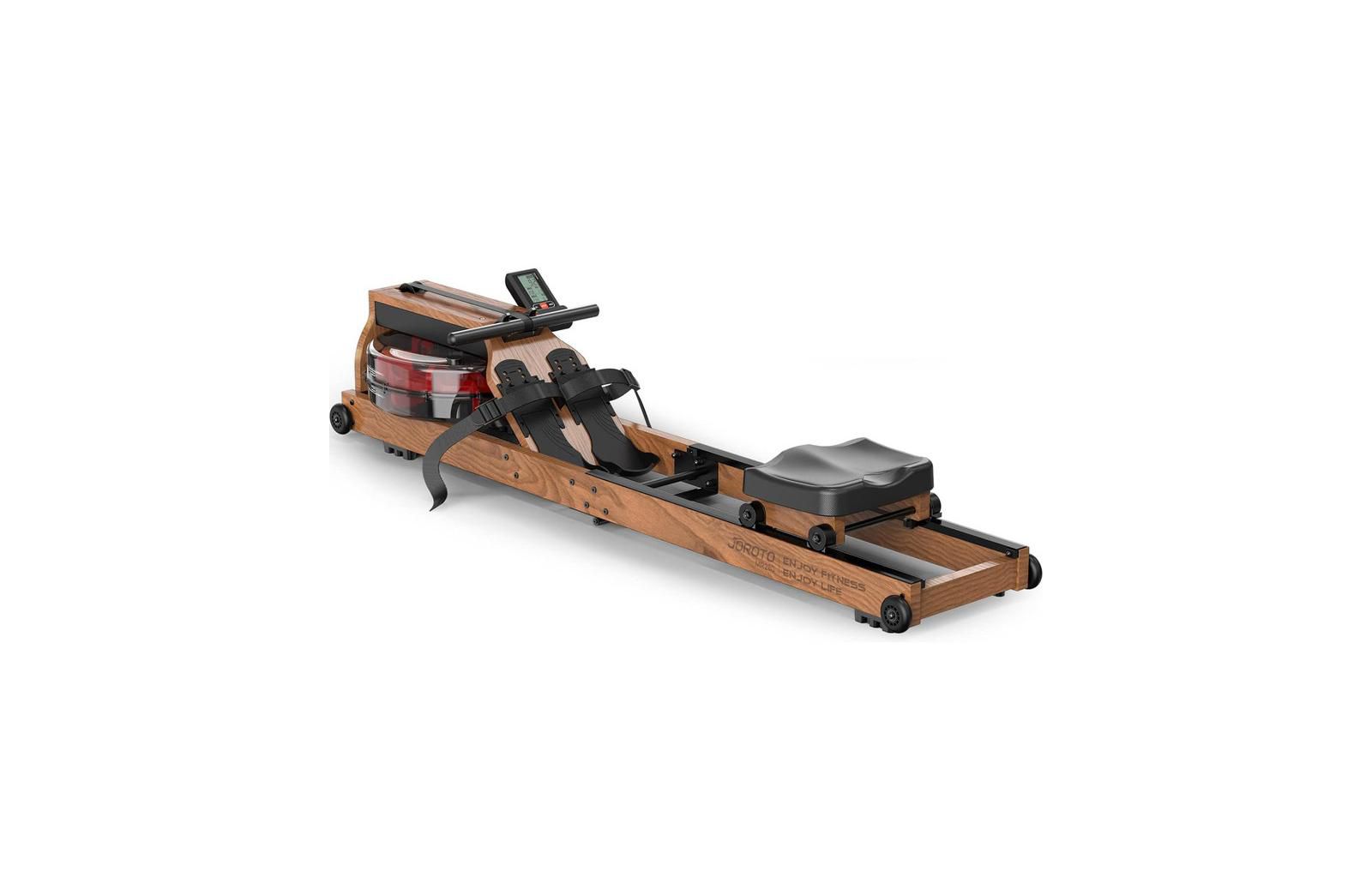 JOROTO Rowing Machines for Home Use, Foldable Rower Machine with Bluetooth Monitor, Tablet Holder Water Rowing Machine